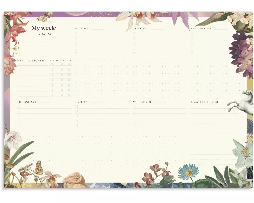 Burde - Weekly planner Fantasy