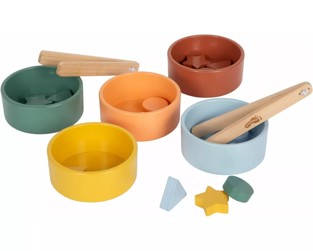 Montessori Sortierspiel mit Zange