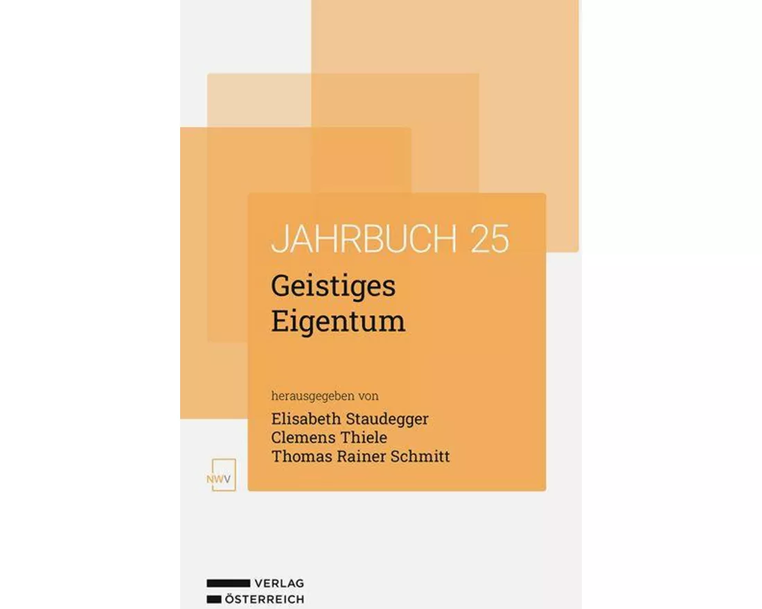Geistiges Eigentum - Jahrbuch 2025