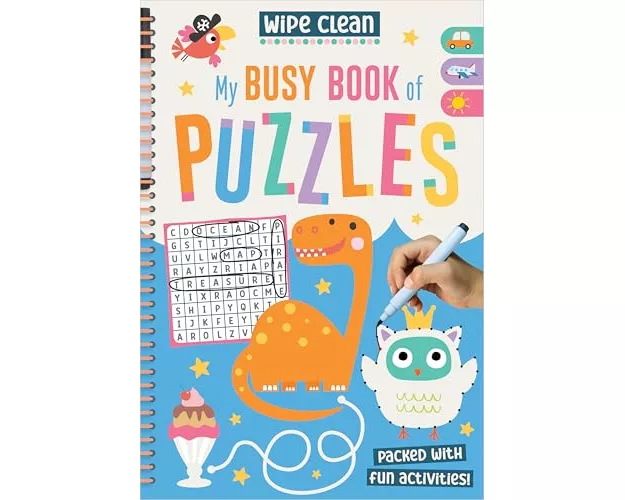 Wipe Clean: My Busy Book of Puzzles