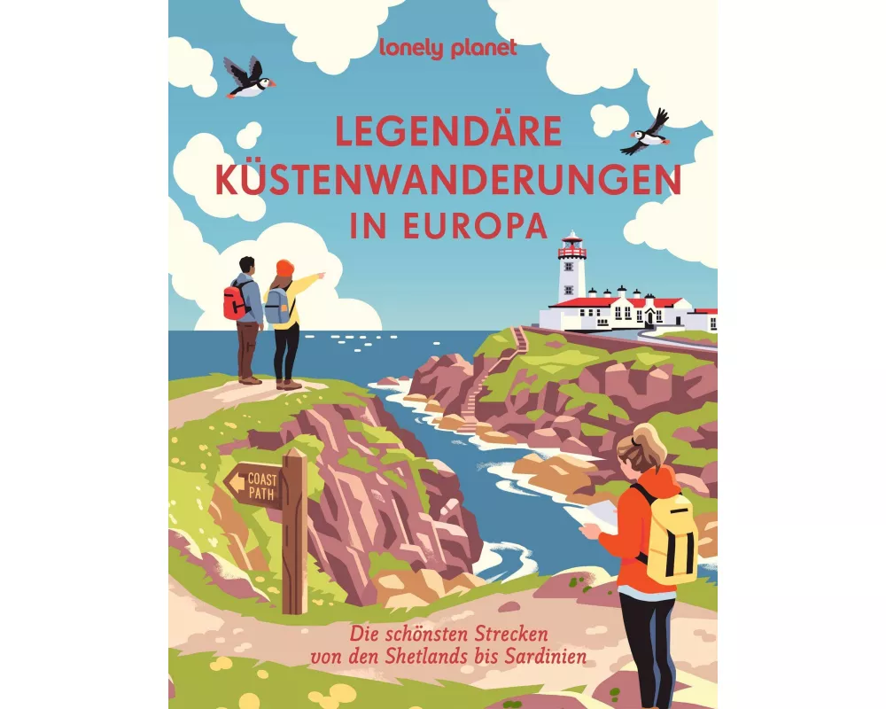 LONELY PLANET Bildband Legendäre Küstenwanderungen in Europa