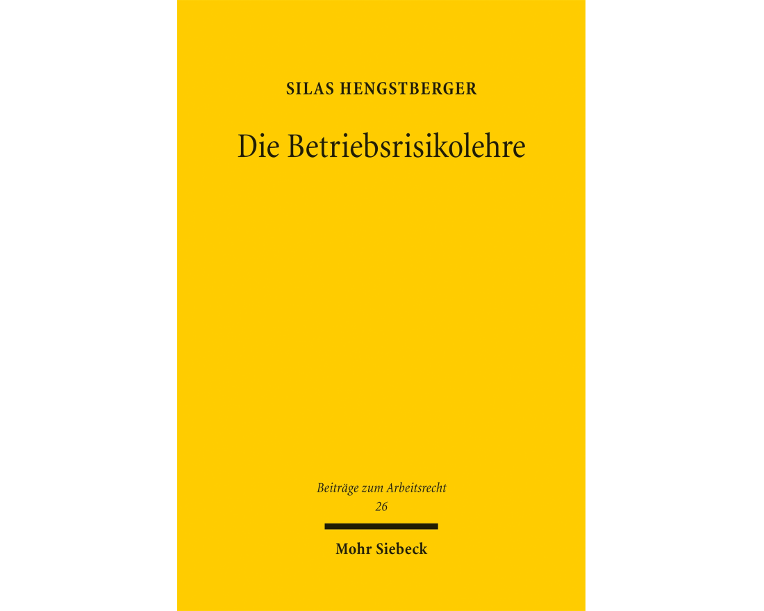 Die Betriebsrisikolehre