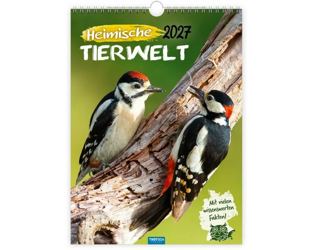 TRÖTSCH - Classickalender Heimische Tierwelt 2027