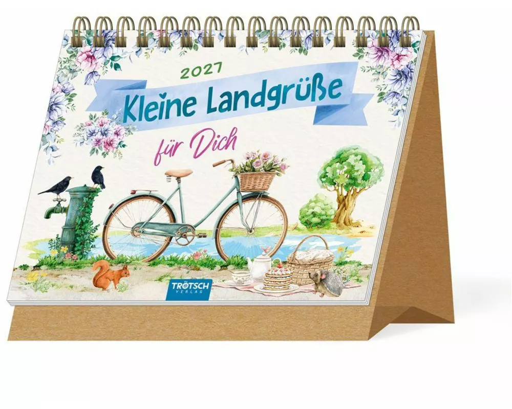 TRÖTSCH - Aufstellkalender Kleine Landgrüße 2027