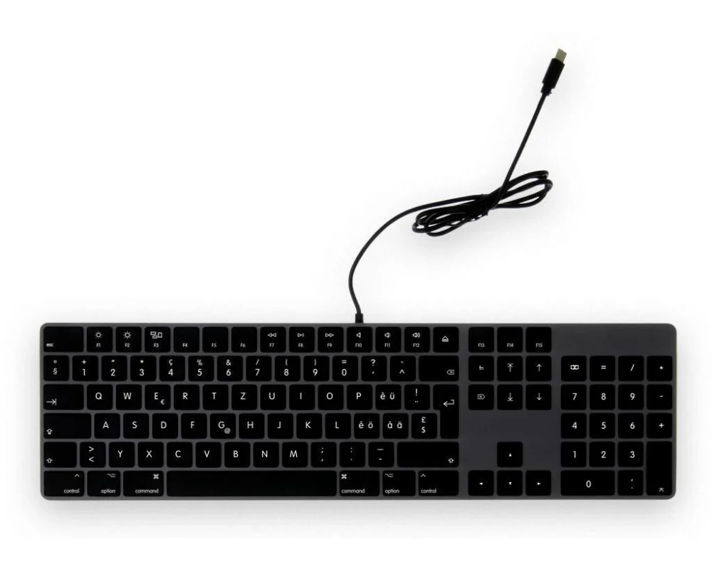 LMP Tastatur USB-C für Mac und iPad Pro (CH)