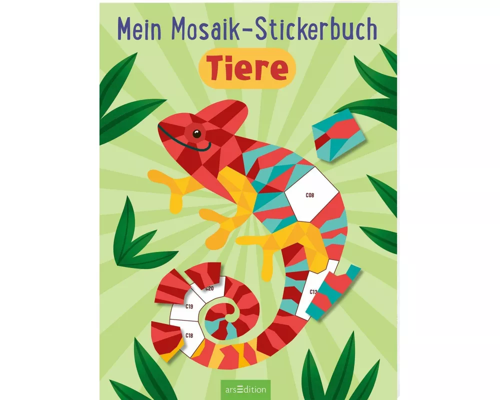 Mein Mosaik-Stickerbuch – Tiere