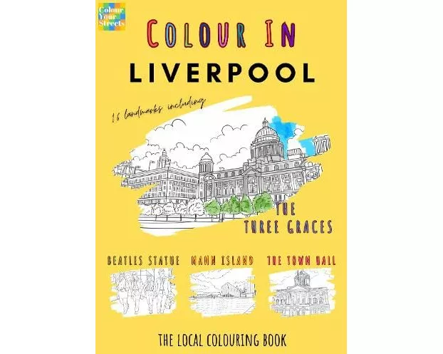 Liverpool Colouring Book (A4)