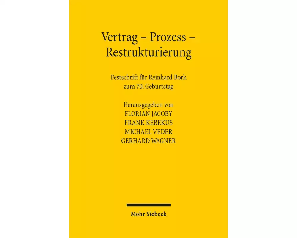 Vertrag - Prozess - Restrukturierung