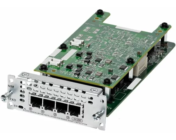 Cisco 4-port Network Interface Module - FXO Universal