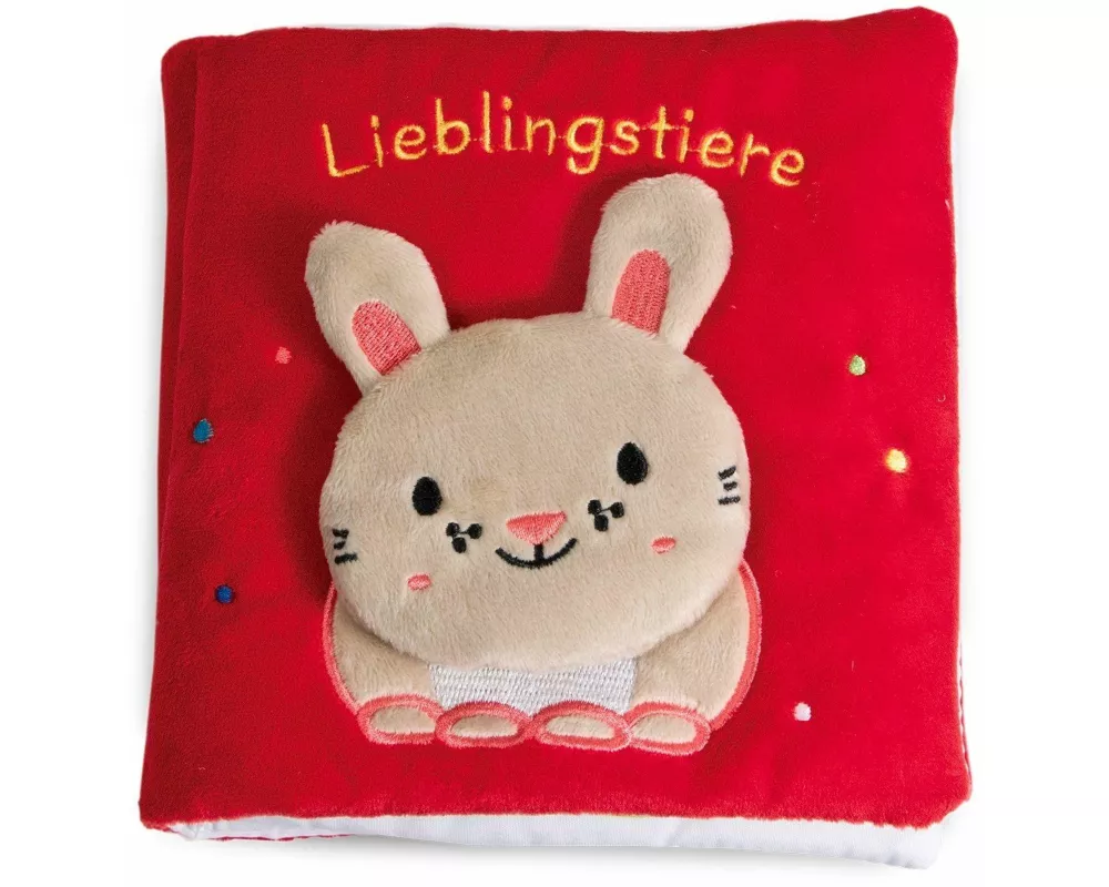 Mein Kuschel-Klappen-Stoffbuch. Welches Tier siehst du hier? Lieblingstiere