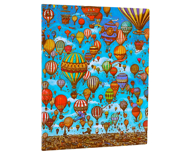 PAPERBLANKS Notizbuch Flex Ultra FB9909-3 Ballone blanko 176 S.