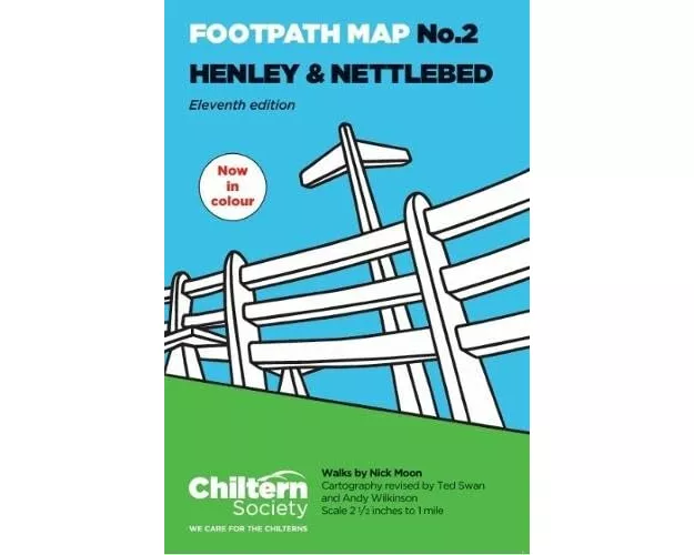 Chiltern Society Footpath Map 2. Henley and Nettlebed