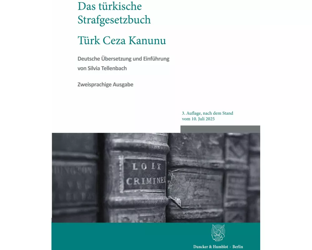 Das türkische Strafgesetzbuch / Türk Ceza Kanunu