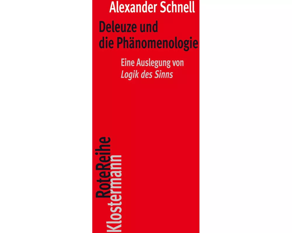 Deleuze und die Phänomenologie