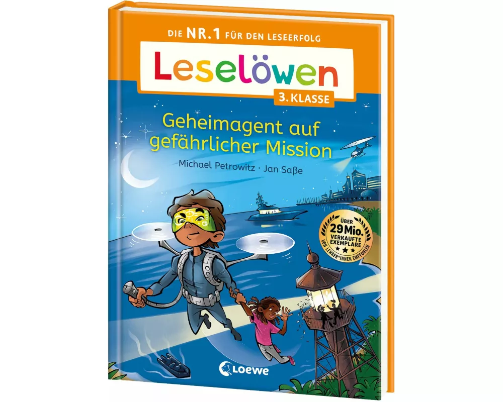 Leselöwen 3. Klasse - Geheimagent auf gefährlicher Mission