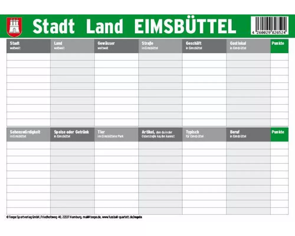 Hamburg: Stadt Land Eimsbüttel