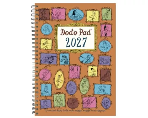 Dodo Pad A5 Diary 2027 - Calendar Year Week to View Diary