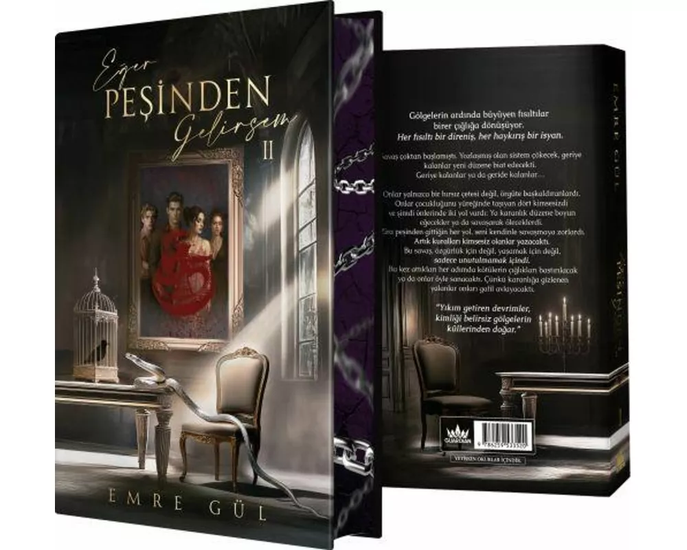 Eger Pesinden Gelirsem 2 Ciltli, Yan Boyamali