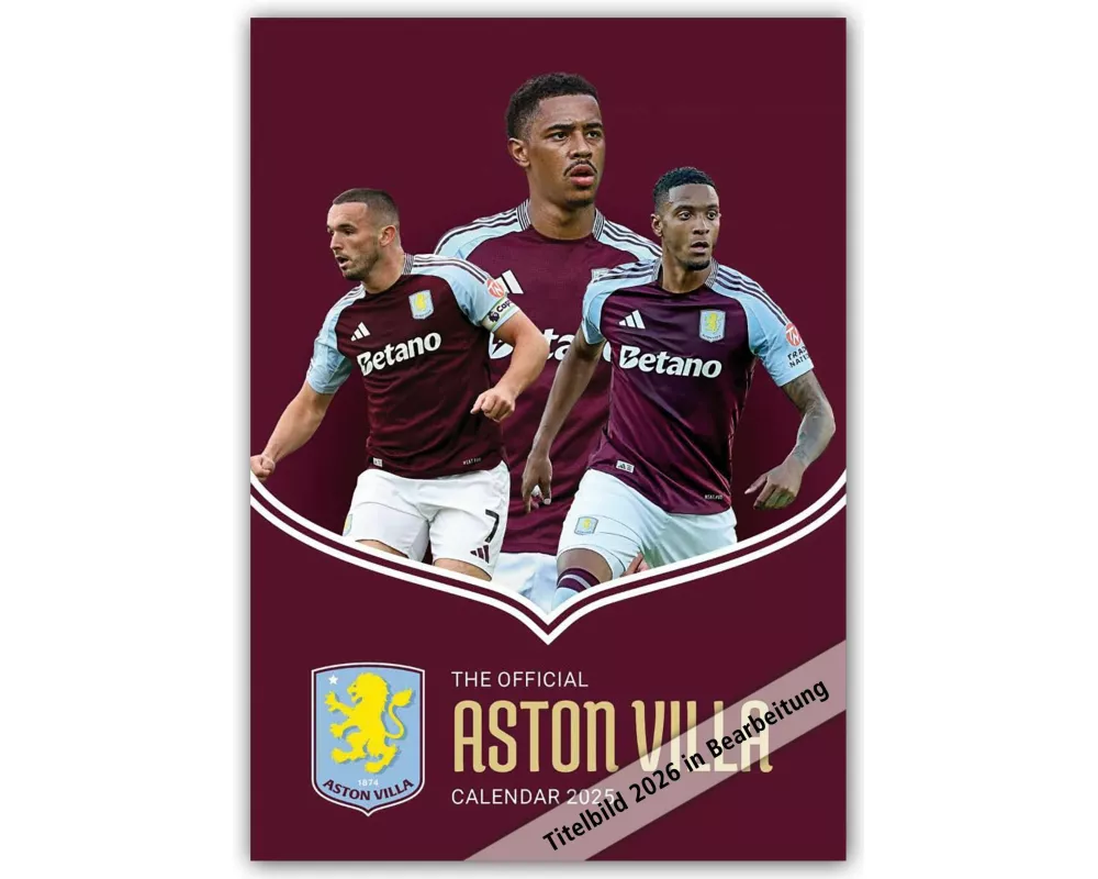 Aston Villa FC 2026 - A3-Posterkalender