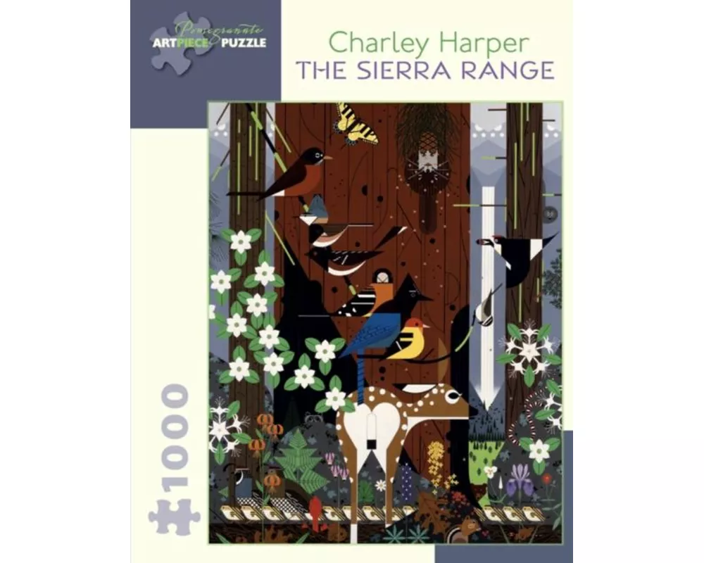 Charley Harper The Sierra Range 1000piec
