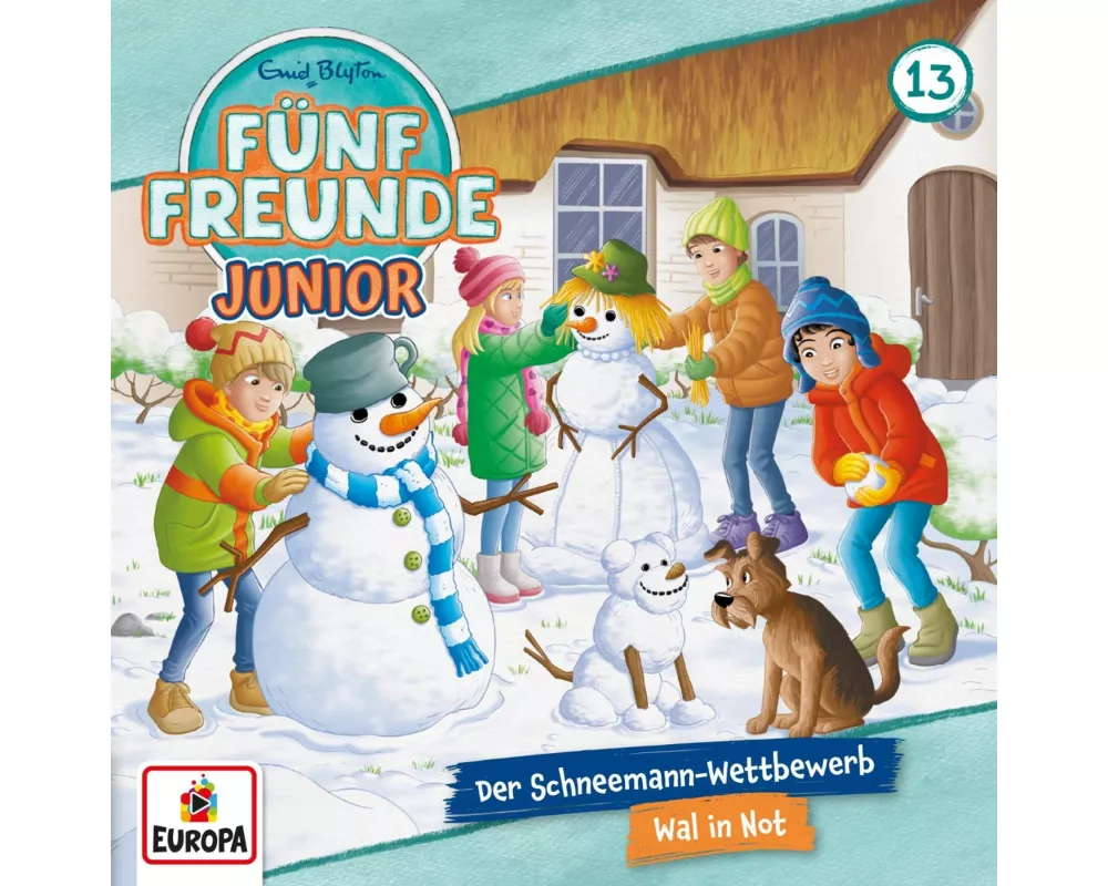 Fünf Freunde Junior 13: Der Schneemann-Wettbewerb / Wal in Not