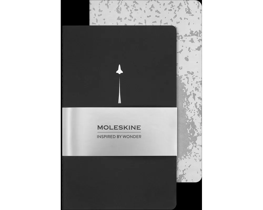 Moleskine Nasa-inspiriertes Cahier (2er Set), blanko