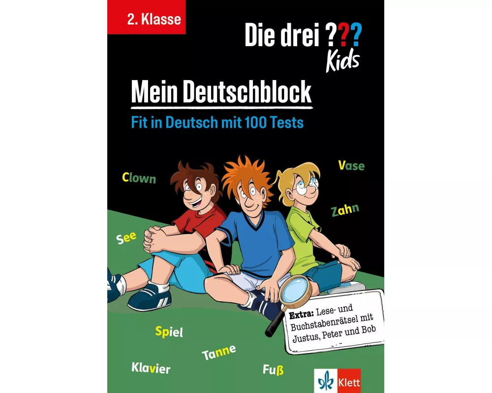 Die drei ??? Kids: Mein Deutschblock 2. Klasse