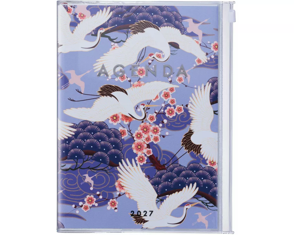 MARK'S 2026/27 Diary A5 Japan / Birds // Purple