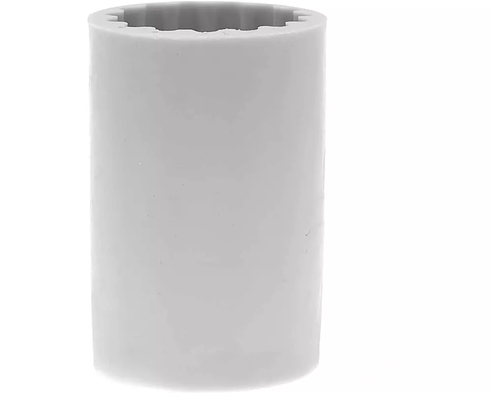 Rico Design Kerzengiessform Zylinder geriffelt 60 x 60 x 88 mm