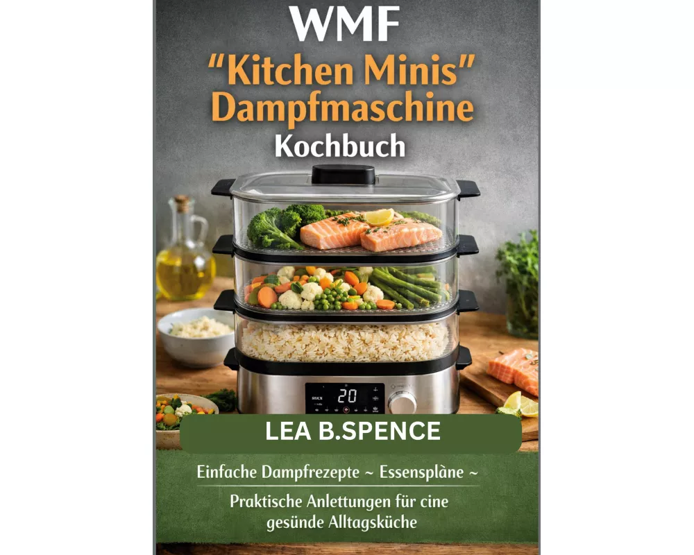 WMF "Kitchen Minis" Dampfmaschine Kochbuch