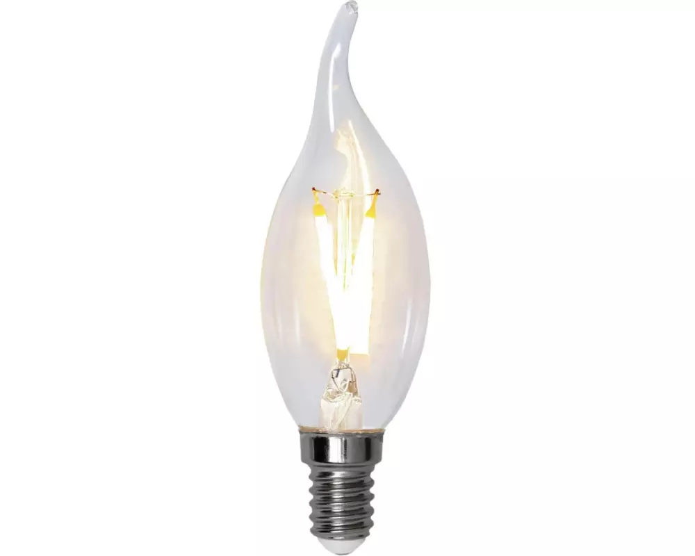 Star Trading Lampe LED Clear, 1.5 W, E14, Warmweiss