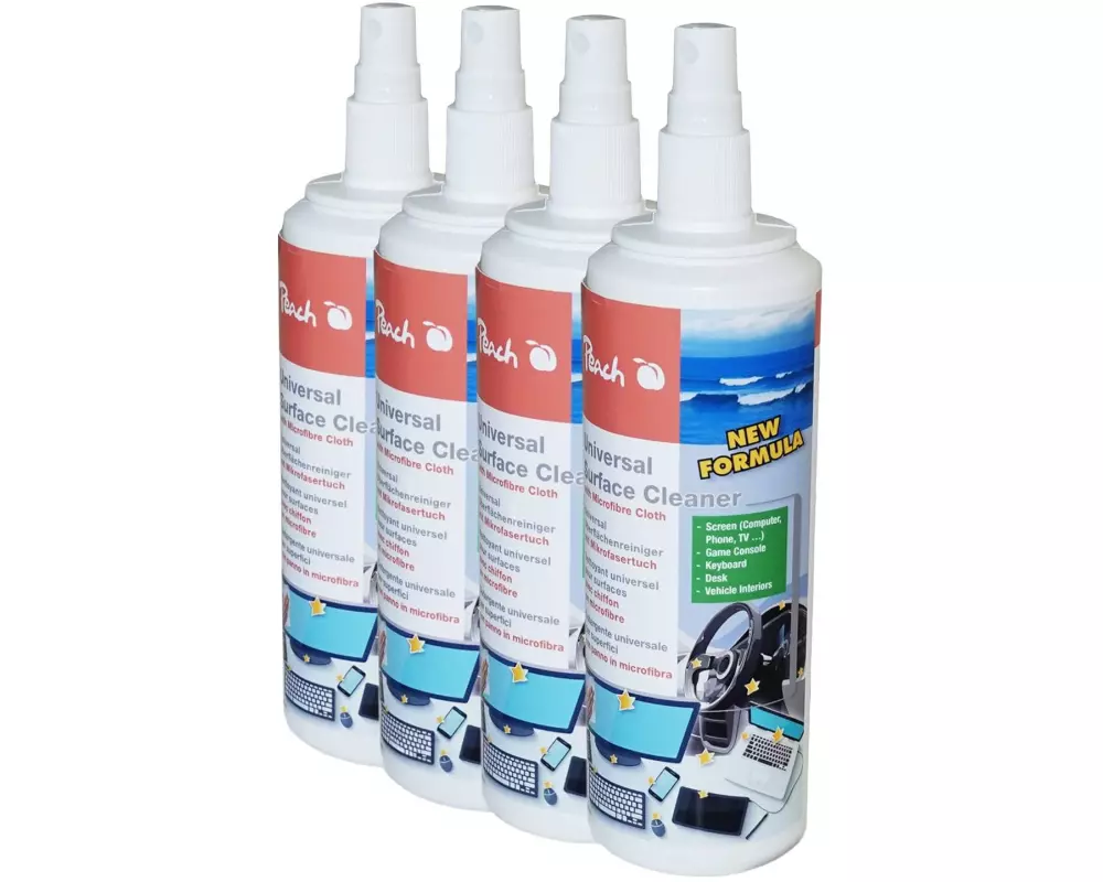 Peach Reinigungsspray PA104 250 ml, 4er Pack