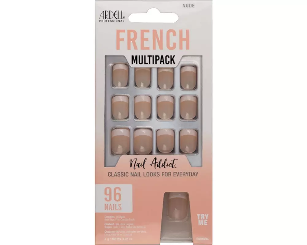 Ardell Kunstnägel French Nude Multipack 96 Stück