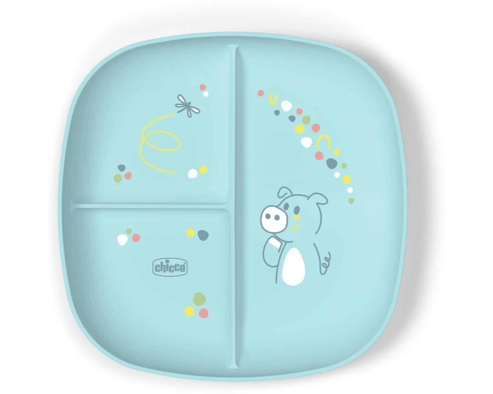 Chicco Kinderteller Blau, 18M+