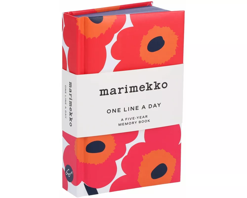Marimekko One Line a Day (Red Unikko)