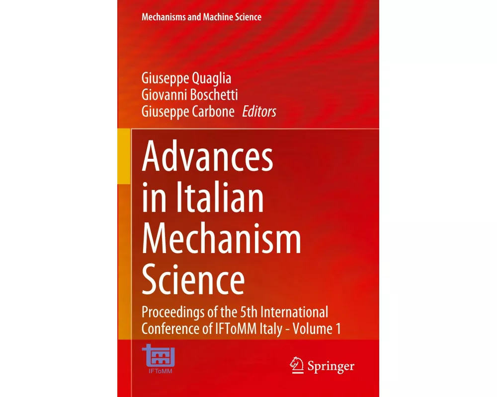 Advances in Italian Mechanism Science