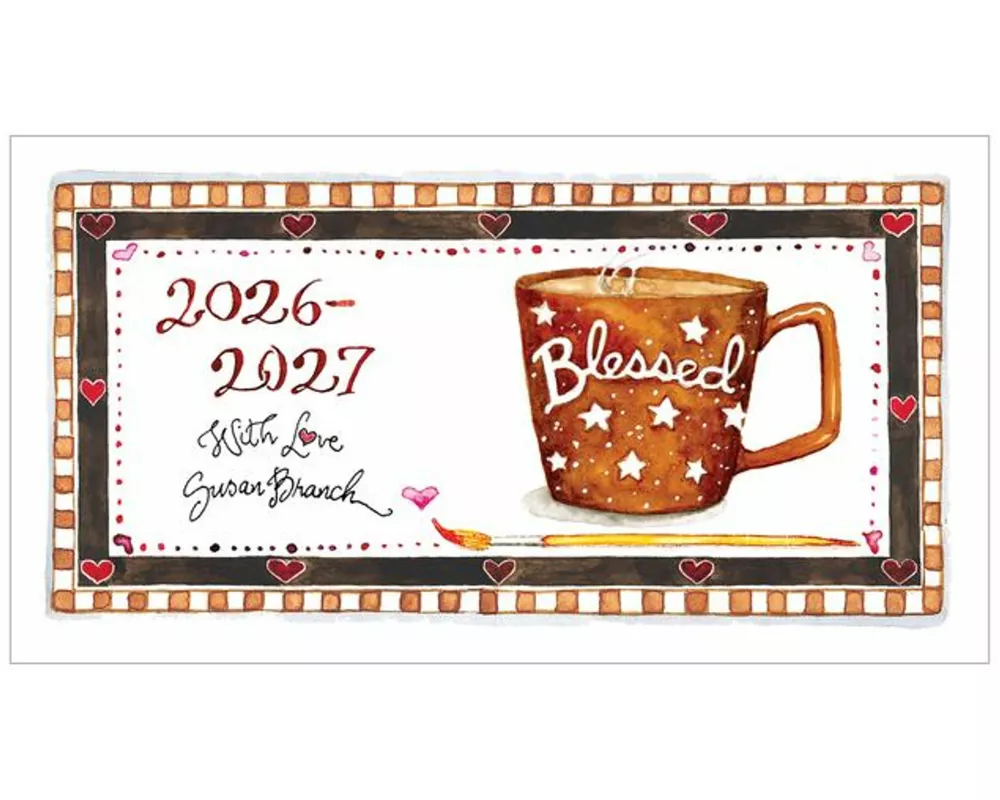 Cal 2026-2027- Susan Branch Small Monthly Pocket Planner