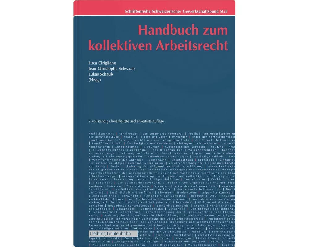 Handbuch zum kollektiven Arbeitsrecht