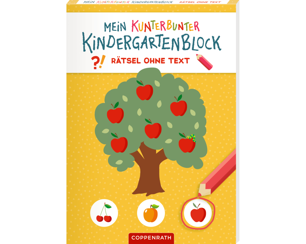 Mein kunterbunter Kindergartenblock