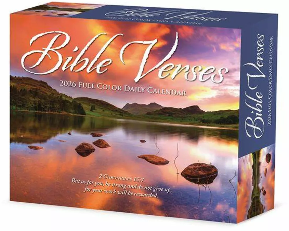 Bible Verses 2026 Box Calendar