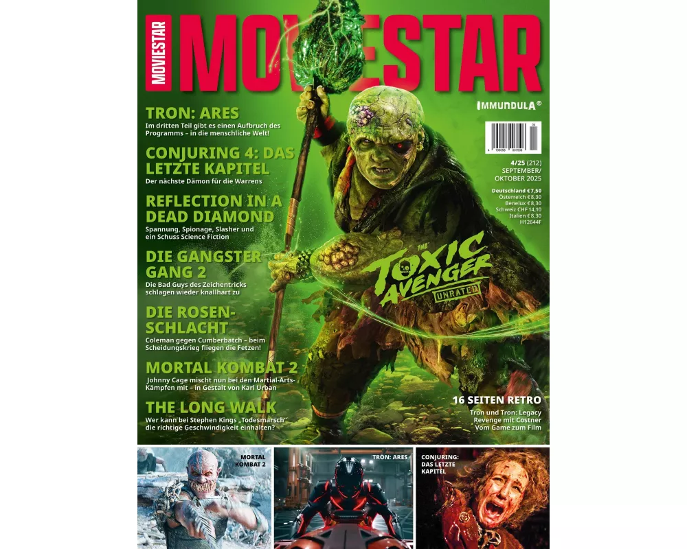 MOVIESTAR. Ausgabe September/Oktober 2025 (#212)