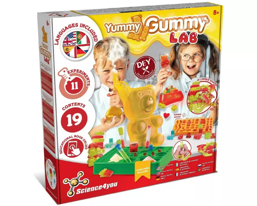 Science4you Experimentierkasten Yummy Gummy