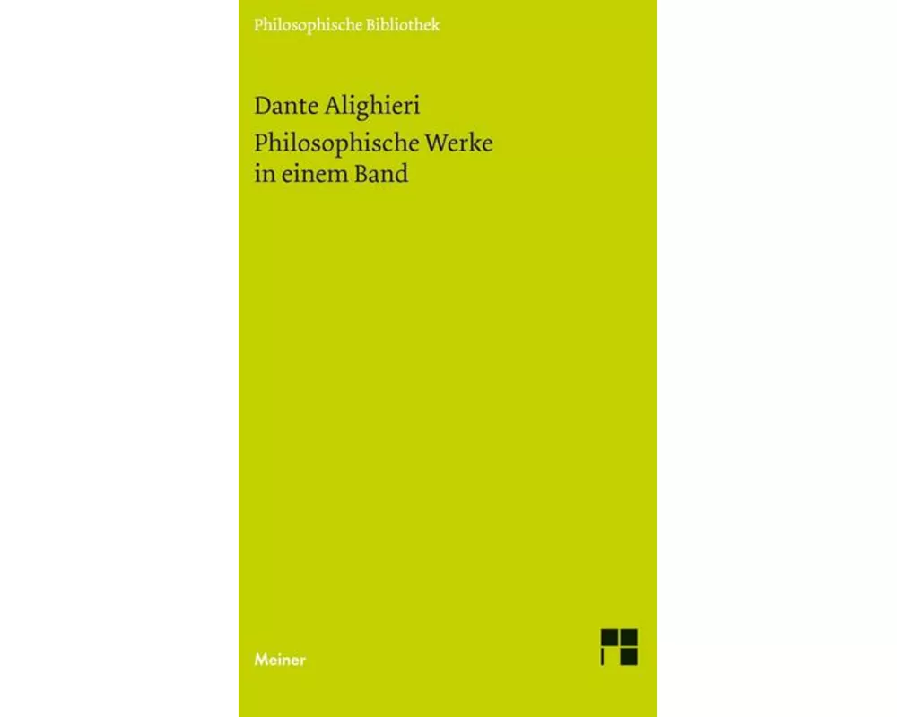 Philosophische Werke in einem Band