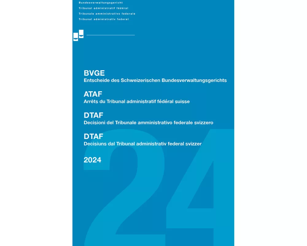 BVGE Jahresband 2024