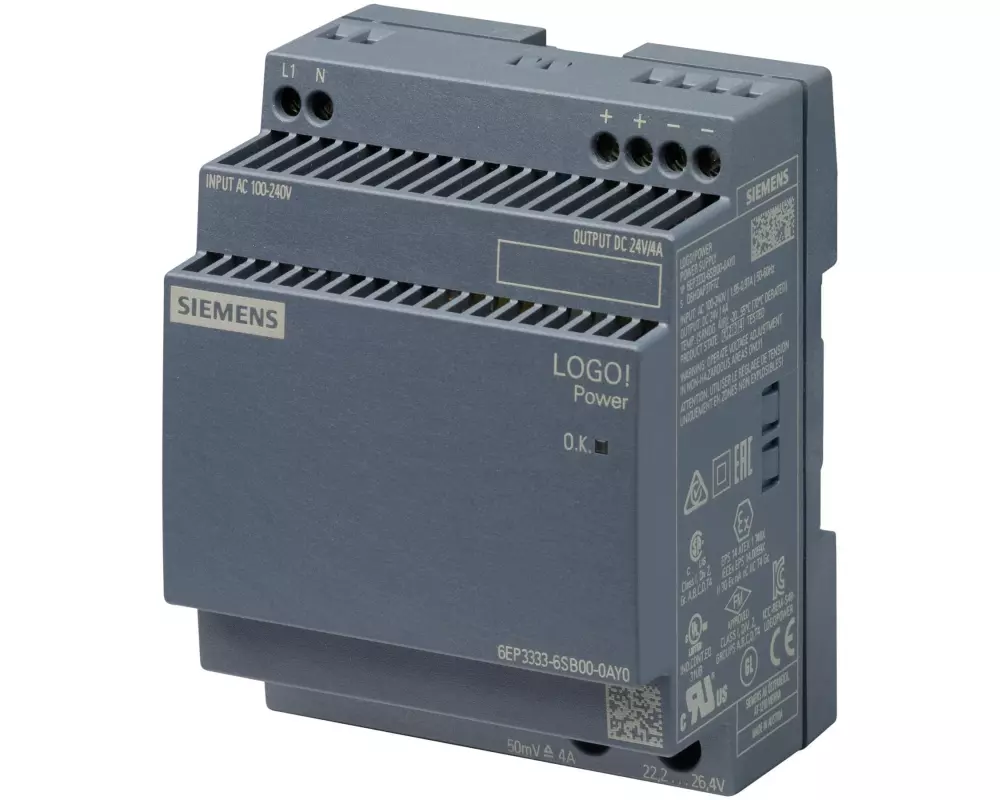 Siemens DIN-Schienennetzgerät 96 W, 24 V