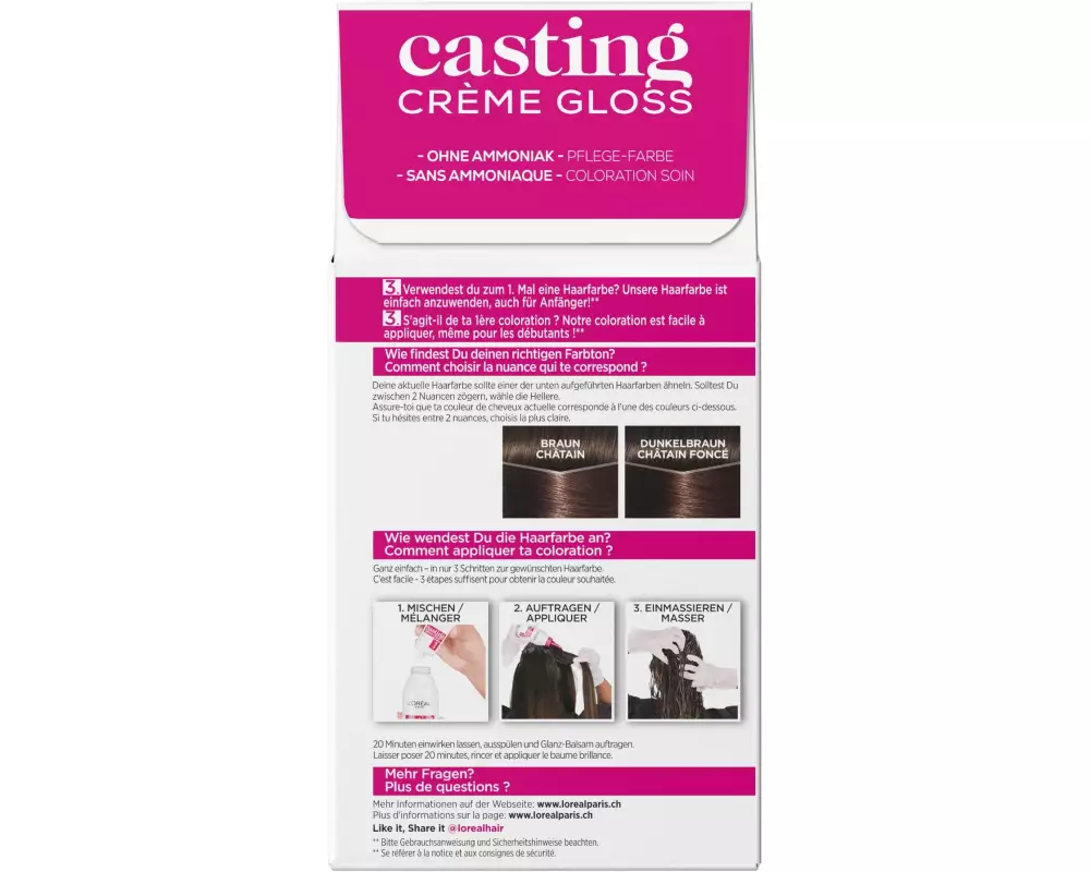 L'Oréal Paris Casting Crème Gloss 400 Braun