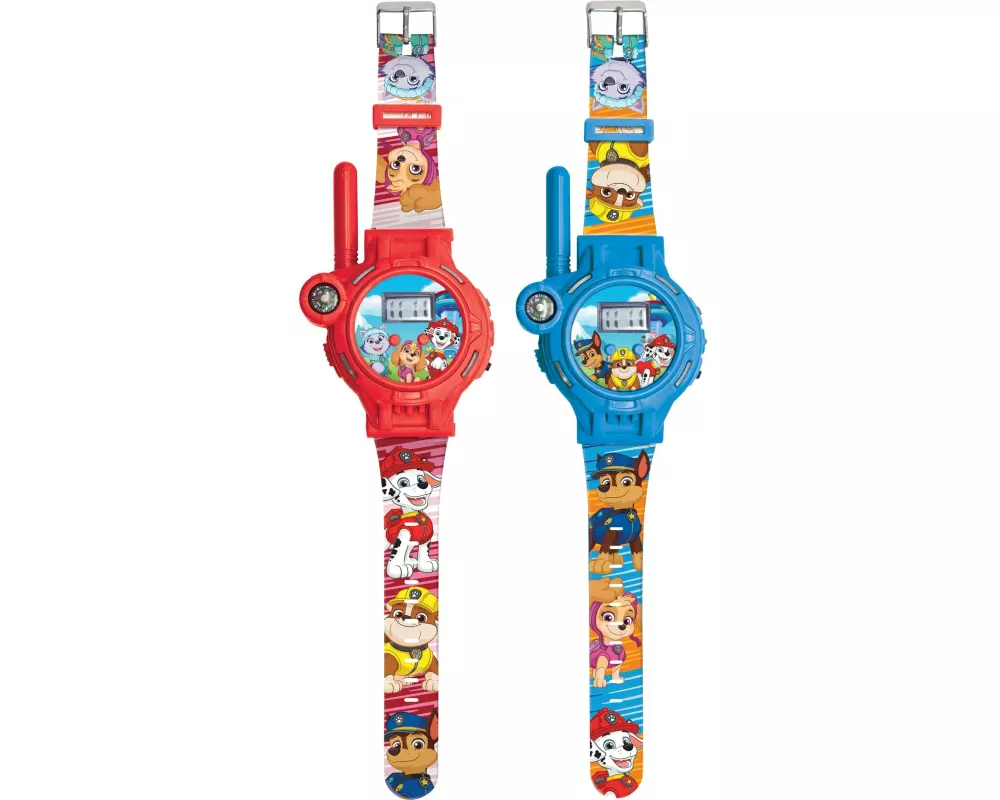 Lexibook Paw Patrol Digitaluhr mit Walkie-Talkie Blau/Rot