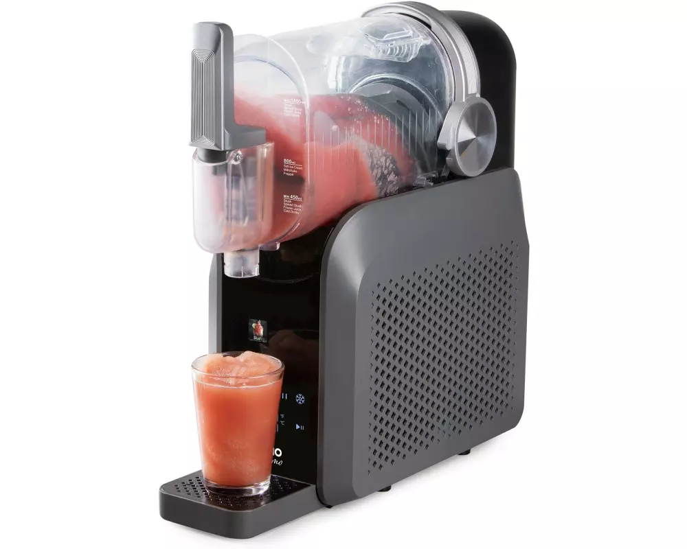Domo Glacemaschine DO9308I 1.8 l, Schwarz/Silber