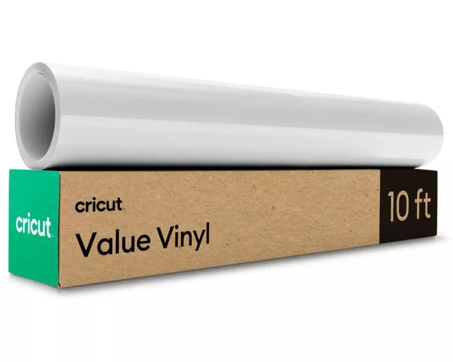 Cricut Vinylfolie Smart ablösbar 33 x 91 cm, 1 Stück, Schwarz
