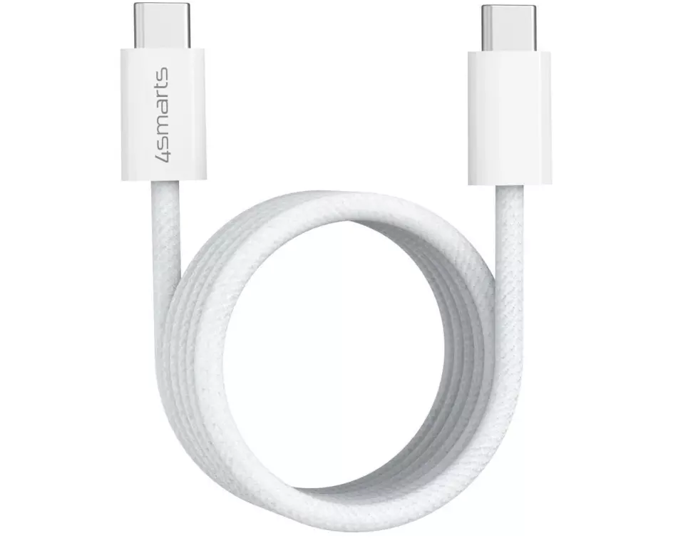 4smarts USB-C Magnetisches Kabel RollUp USB-C - USB-C 1.5 m